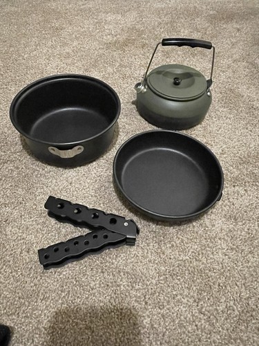 Odoland 5pcs camping - 5pcs, cookware