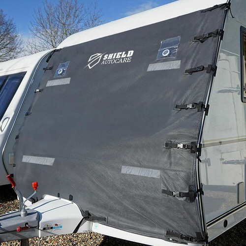 Swift caravan cover - caravan, front
