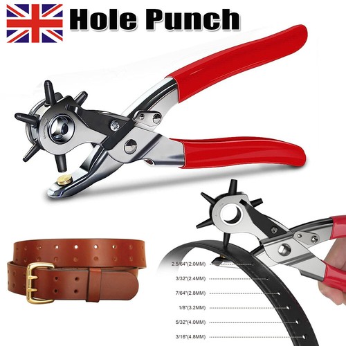 Sizes revolving belt - sizes, hole