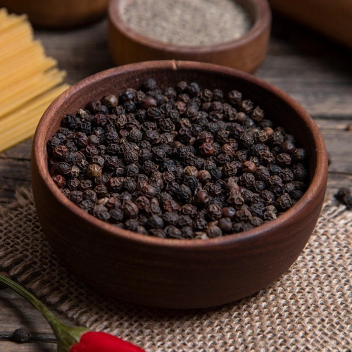 Black peppercorns 1kg whole - 1kg,