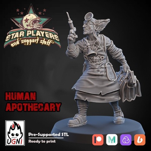 Human apothecary fantasy - human,