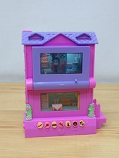 Mattel Pixel Chix 2 Story House Flip Screen Toy - Part Working - NO SOUND