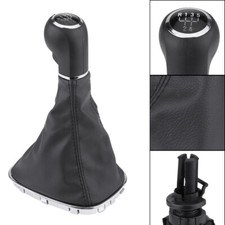UK FOR VAUXHALL CORSA D 5 Speed Manual Gear Shift Knob Gaiter Boot Cover W/Frame