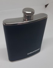 Vintage Hip Flask Real Leather