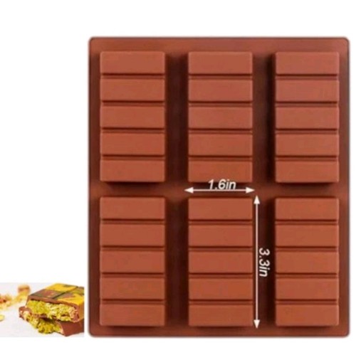 Rectangle chocolate bar - chocolate, mould