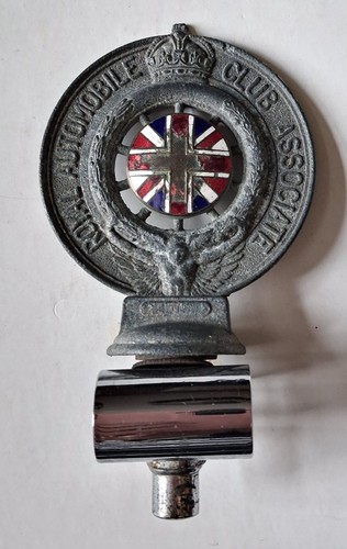 Vintage crusty rac car badge - car,