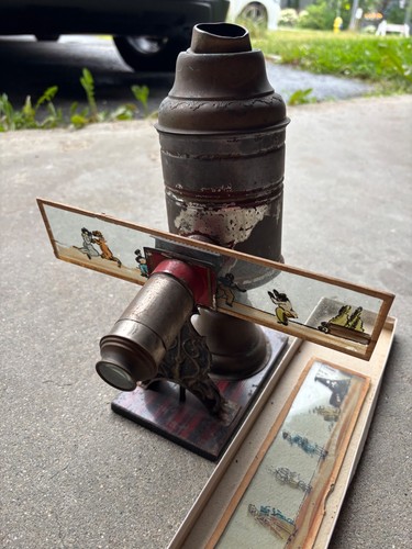 1890s magic lantern projector - 1890s,