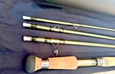 Hardy Zenith Sintrix 13 Foot 6" #8 DH 4 Piece Salmon Fly Rod with Tube & Bag