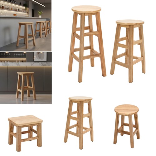 Solid wood high legs - high,