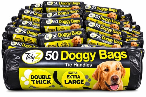 Dog poo bags extra strong - poo,