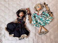 Two string puppets Lady and