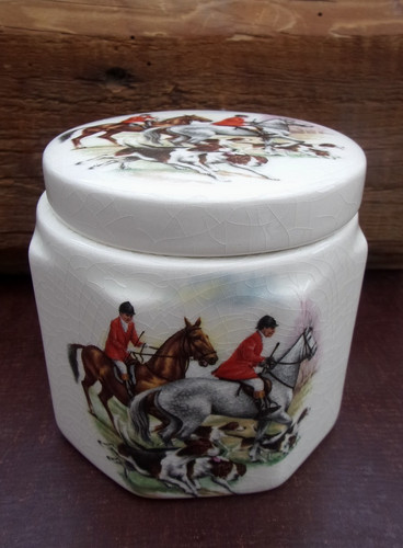 Old jam jar ceramic - jam,