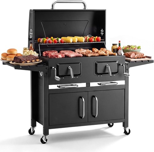 Oversized charcoal grill - oversized,