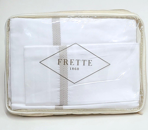 Frette chevron embroidery - chevron,