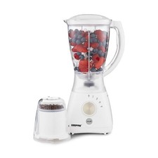 2-in-1 Food Jug Blender & Smoothie Blender | Ice Crusher Stainless Steel