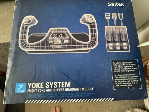 Saitek pro flight yoke system - flight,