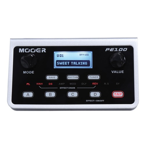Pe100 guitar effects black - guitar, effects,