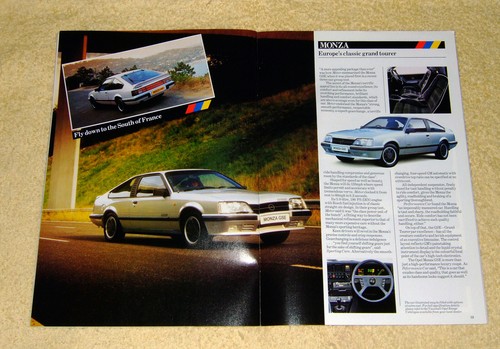Vauxhall opel range 1986 - range,
