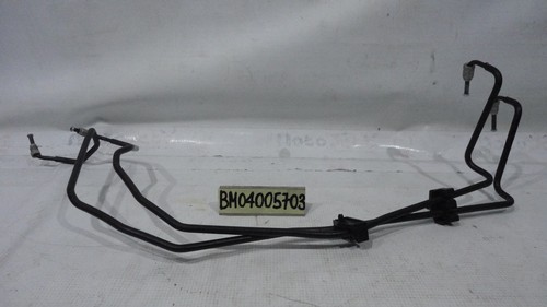 Front rigid front brake hoses