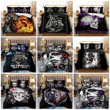 Gothic Skull Duvet Quilt Cover