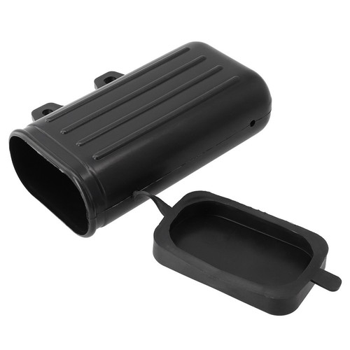 Black tool box holder ensures - box,