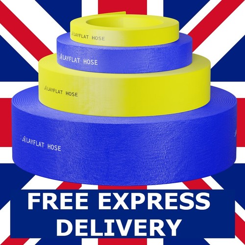 Blue pvc layflat hose pipes - layflat,