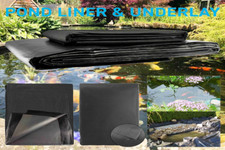 High Performance Black Pond Liner 200GSM, Underlay UV Resistant 30 Year Guaranty