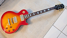 SAMICK'96 KOREAN EPIPHONE LES PAUL STANDARD SUNBURST MAPLETOP,L GIGGED CONDITION