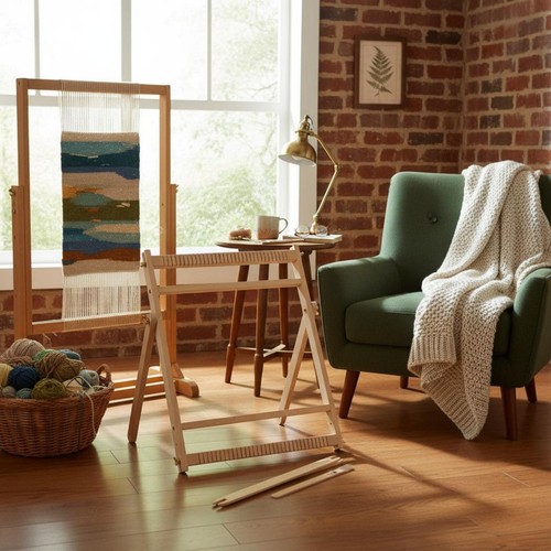 Standing weaving loom beginner - loom,