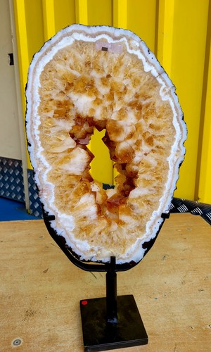 Citrine portal geode - portal,