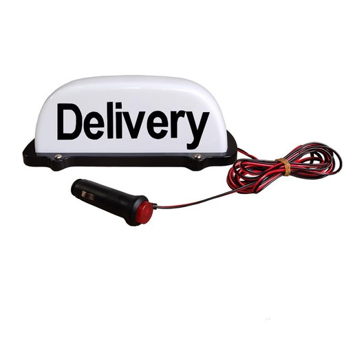 12v delivery sign light - delivery,