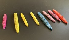 Set Of 8 Vintage Plastic