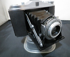 AGFA Isolette I Folding Bellows Camera  - Agfa Agnar 1: 4.5 /85 lens & case