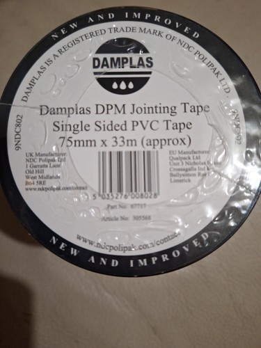 75mm 33m damp proof membrane - x,