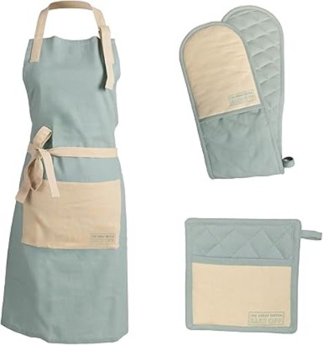 Oven gloves apron - gloves,