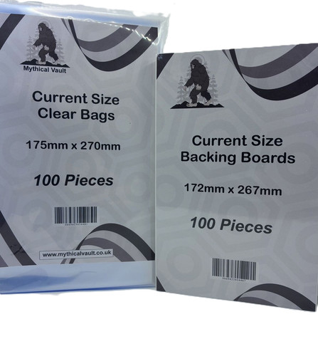 300 comic book bags and - bags, boards
