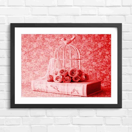 Pink roses and - pink,