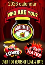 Marmite (love and hate) 2026 wall calendar