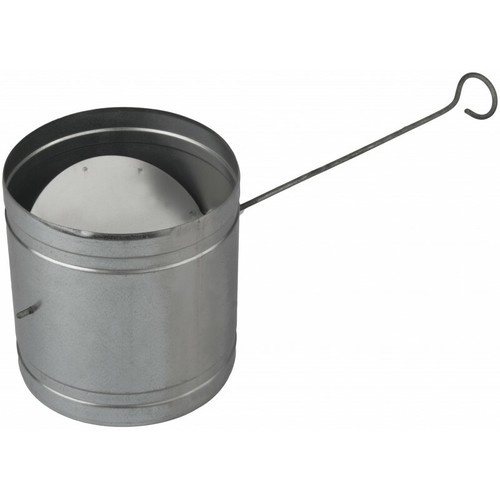 Chimney pipe throttle - pipe, flue