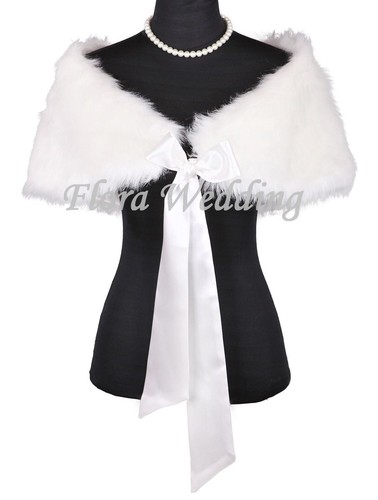 Faux fur ivory black - faux,