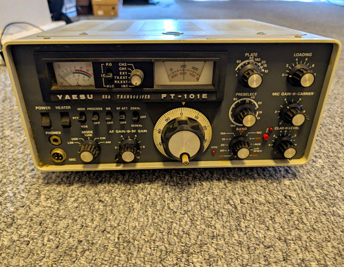 Yaesu 101e ssb cw - yaesu, ft-101e