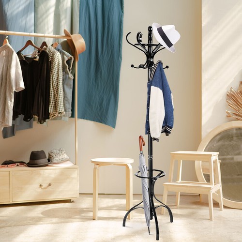 Hooks wooden coat stand - hooks,