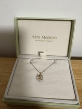 Alex Monroe Daisy Necklace Brand New In Box, Never Worn