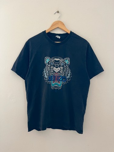 Men navy kenzo - men’s, motif