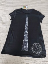 Vintage Desigual Black Layered Top - size Medium - BNWT
