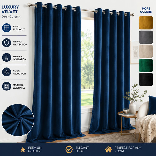 Thick heavy velvet - thick, curtains