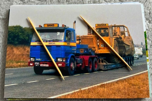 6x4 truck photo - banks, scania