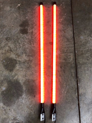 Led snow plow marker orange - marker,