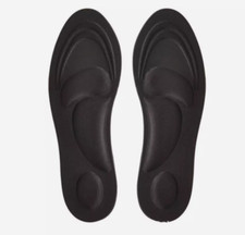 4D Memory Foam Orthopedic Insoles For Shoes Women Men Flat Feet Arch Support NN