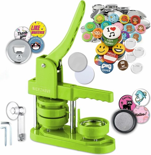 Badge maker machine - badge, 2.25"